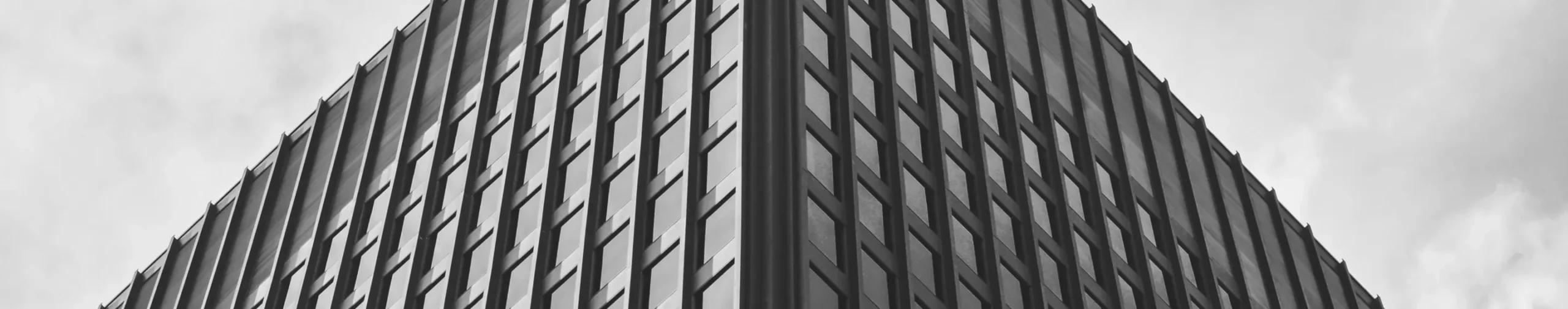 A building BW image